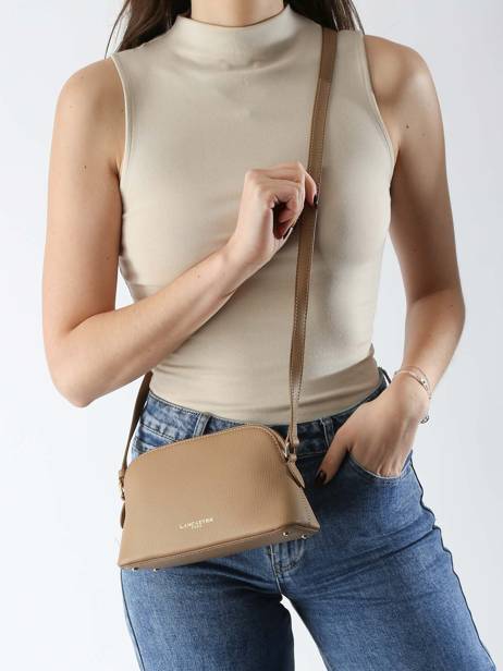 Cross Body Tas Sierra Jia Leder Lancaster Bruin sierra jia 5 ander zicht 1